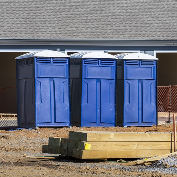 what is the maximum capacity for a single portable toilet in Ekalaka MT